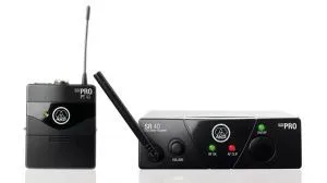 AKG WMS40 Mini Instrumental Set BD US25B Инструментальная  радиосистема с карманным передатчиком.