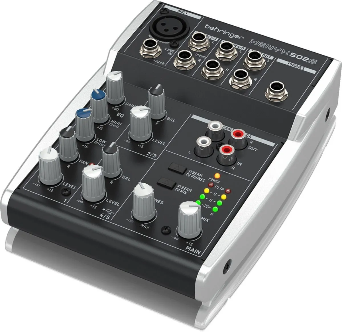 Behringer XENYX 502S Микшерный пульт.