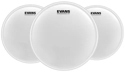 Evans ETP-UV1-R UV1 Coated Tom Rock Комплект пластиков для том барабанов.
