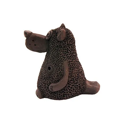 Керамика Щипановых SB06 Свистулька большая Медведь.