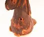 Керамика Щипановых SB02 Свистулька большая Собака, обварная.-1