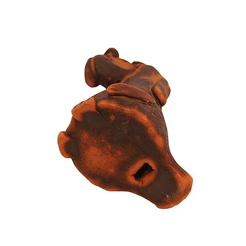 Керамика Щипановых SB02 Свистулька большая Собака, обварная.