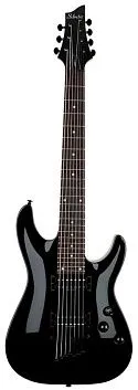 Schecter Omen-7 BLK Электрогитара 7-струнная.