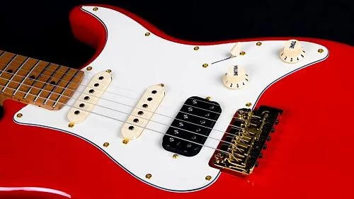 JET JS-400 RD G Электрогитара, Stratocaster.
