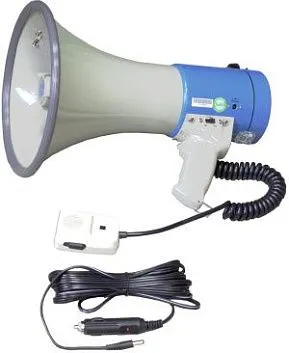 Show ER-66SD Мегафон с ручкой, выносным микрофоном и сиреной.