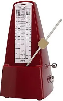 Musedo M-20-RD Метроном механический, красный.
