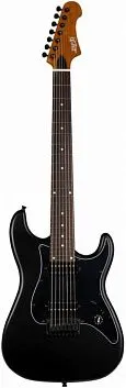 JET JS-407 MBK R Электрогитара 7-ми струнная, Stratocaster.