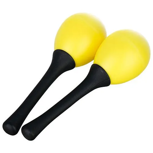 Dadi SE4 Маракасы на коротких пластиковых ручках, пара, Разного цвета и массы.