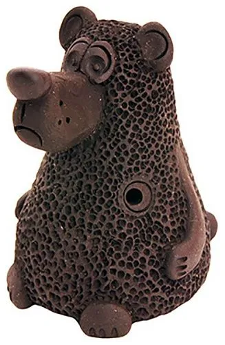 Керамика Щипановых SB06 Свистулька большая Медведь.