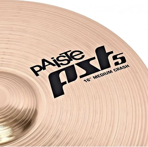 Paiste 0000681416 PST 5 Medium Crash Тарелка.