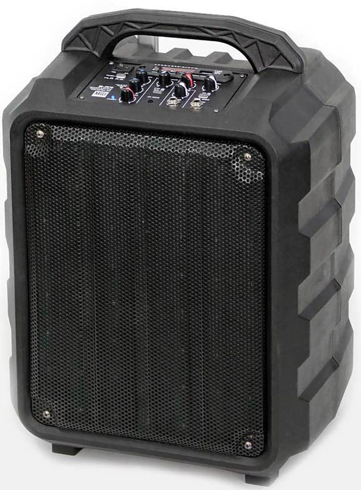 Leem PR-6 Акустическая система, портативная на колесах, с аккумулятором.