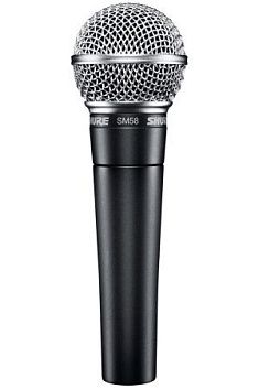 Shure SM58-LCE Вокальный динамический микрофон.