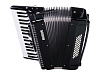 Aurus JH2005-B Аккордеон 34/48/5, черный, с футляром.-0