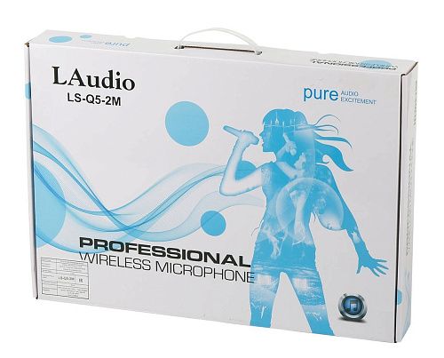 LAudio LS-Q5-2M Двухканальная вокальная радиосистема, 2 ручных передатчика.