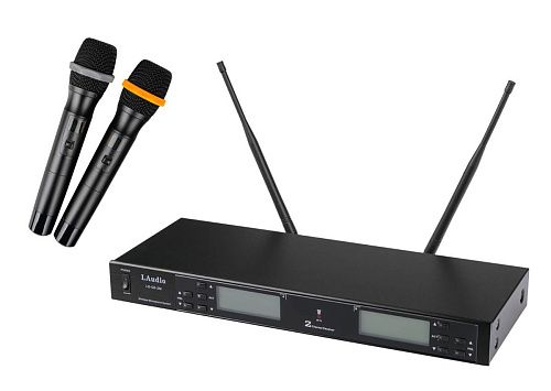 LAudio LS-Q5-2M Двухканальная вокальная радиосистема, 2 ручных передатчика.